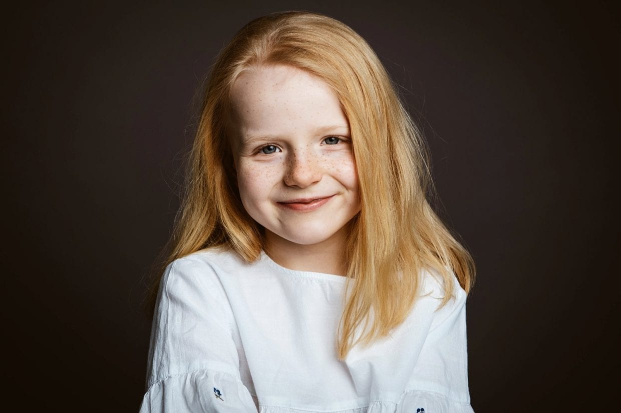 Mädchen Grundschule Portraitfoto